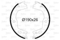 Set saboti frana, frana de mana 564166 VALEO