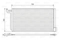 Condensator, climatizare 814177 VALEO