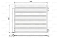 Condensator, climatizare 822559 VALEO