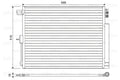 Condensator, climatizare 822616 VALEO