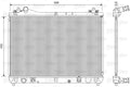Radiator, racire motor 701592 VALEO