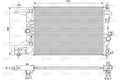 Radiator, racire motor 701594 VALEO