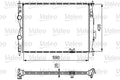 Radiator, racire motor 735116 VALEO