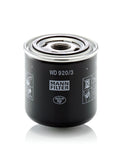 Filtru hidraulic, cutie de viteze automata WD 920/3 MANN-FILTER