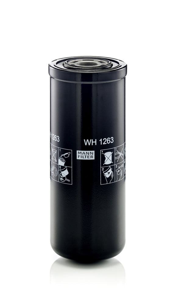 Filtru hidraulic, cutie de viteze automata WH 1263 MANN-FILTER