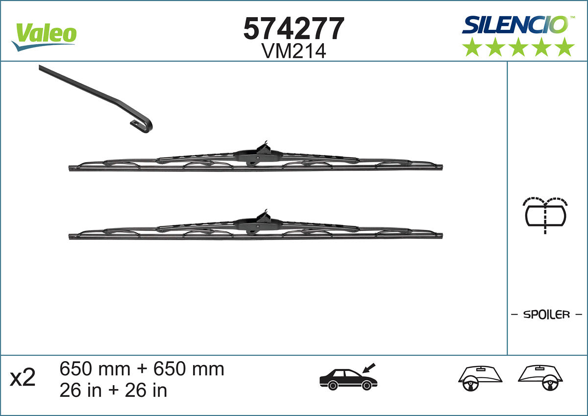 lamela stergator 574277 VALEO