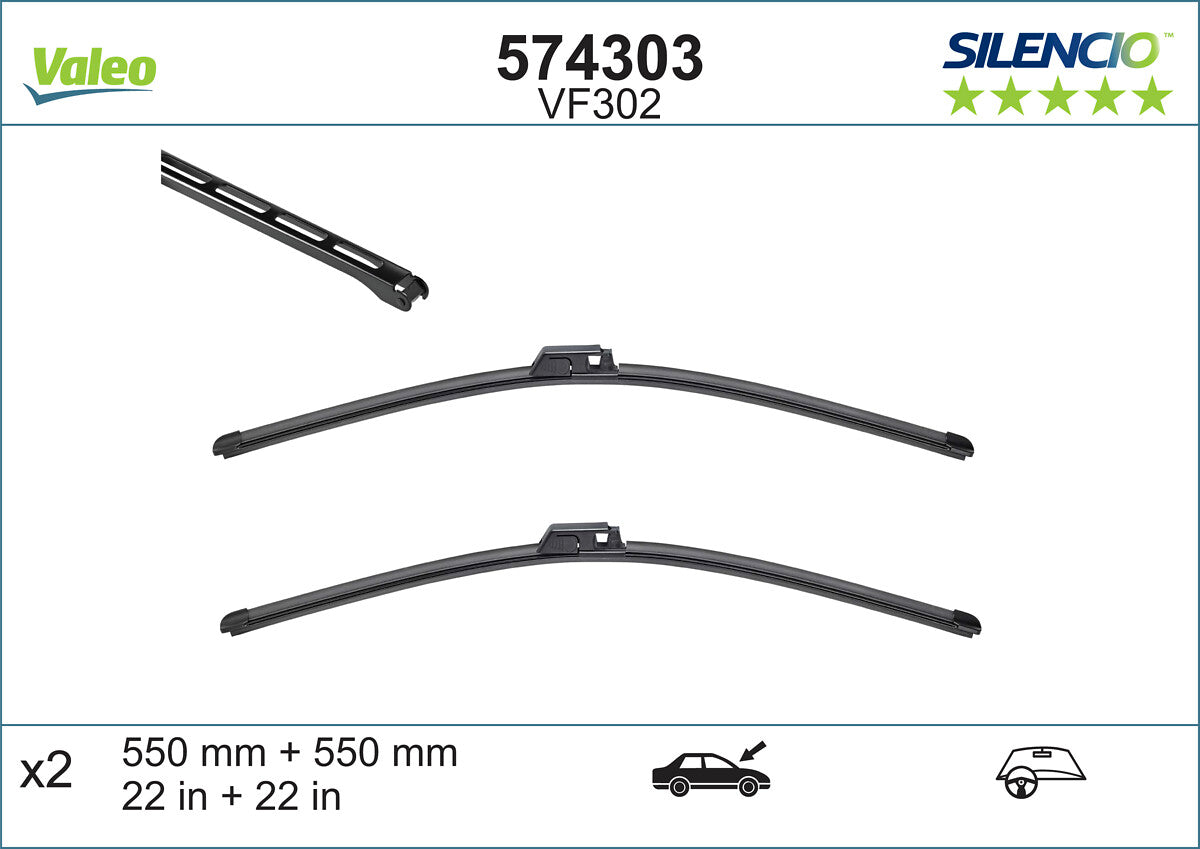 Lamela stergator VALEO 574303