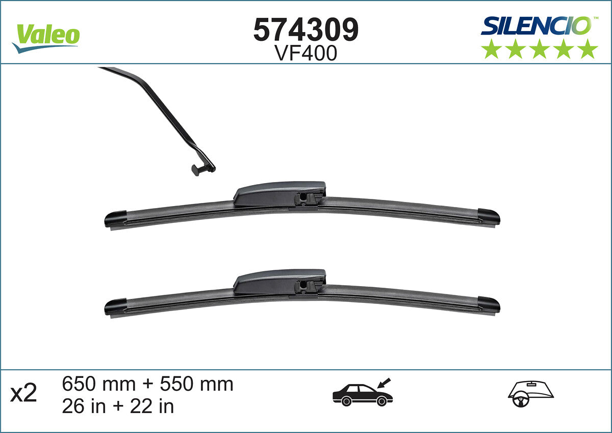 Lamela stergator VALEO 574309