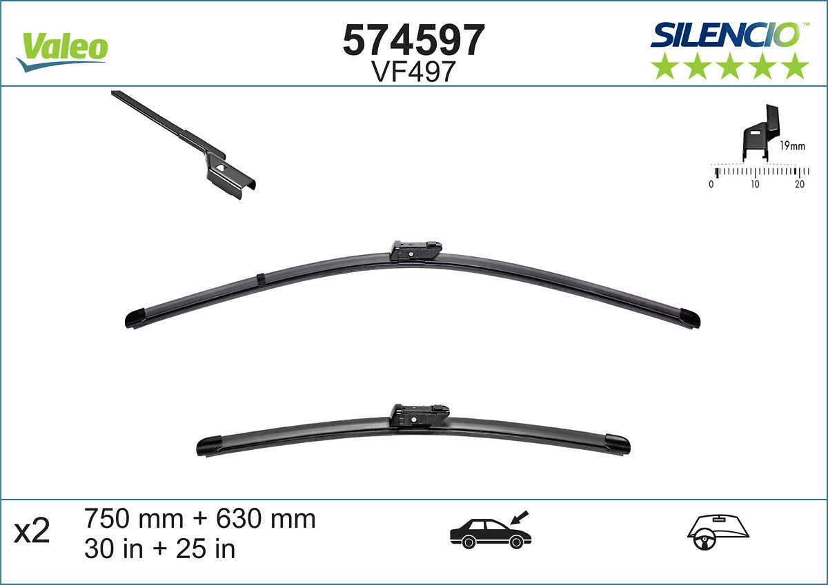 lamela stergator 574597 VALEO