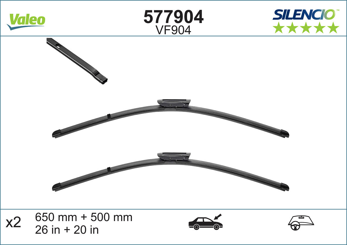 Lamela stergator VALEO 577904