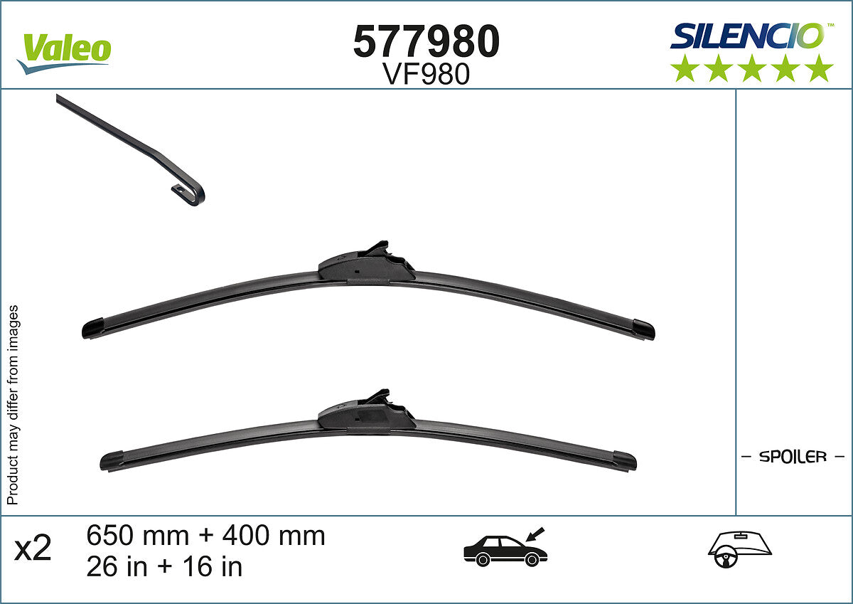 Lamela stergator VALEO 577980