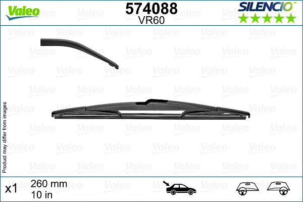 Lamela stergator VALEO 574088