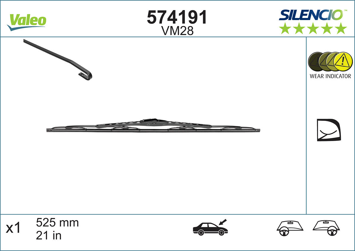 lamela stergator 574191 VALEO