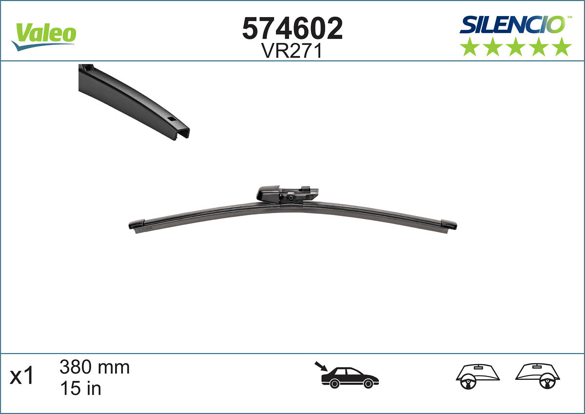 Lamela stergator VALEO 574602