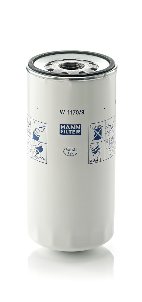 Filtru ulei W 1170/9 MANN-FILTER