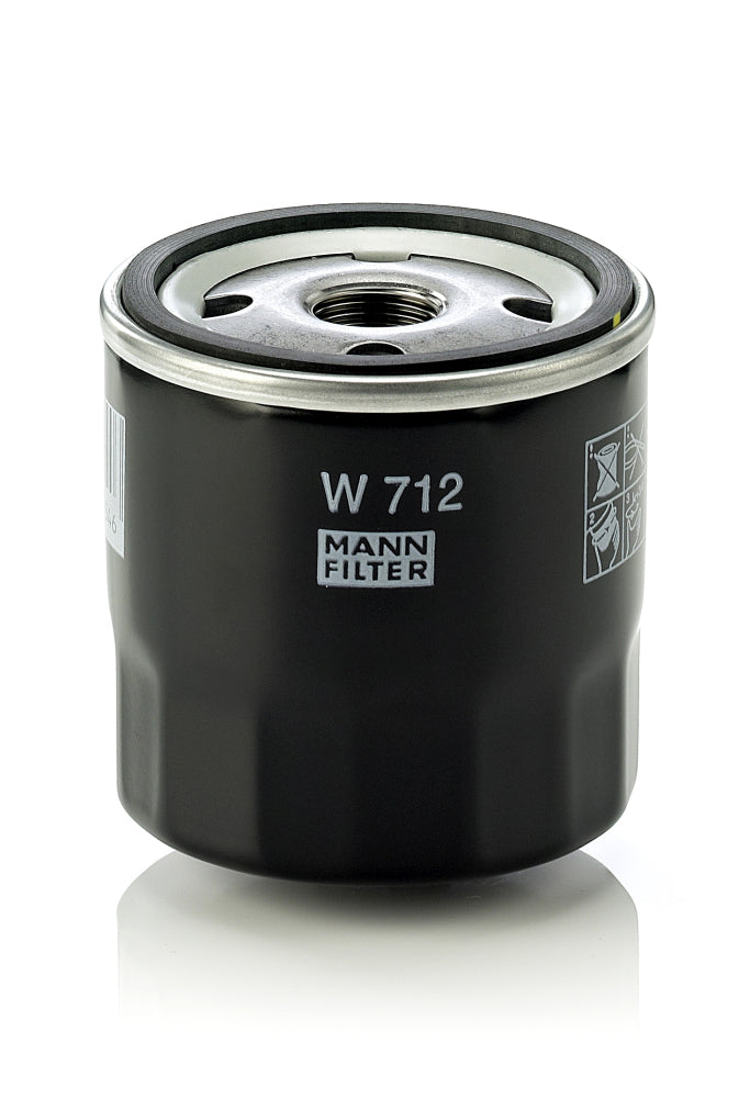 Filtru ulei W 712 MANN-FILTER