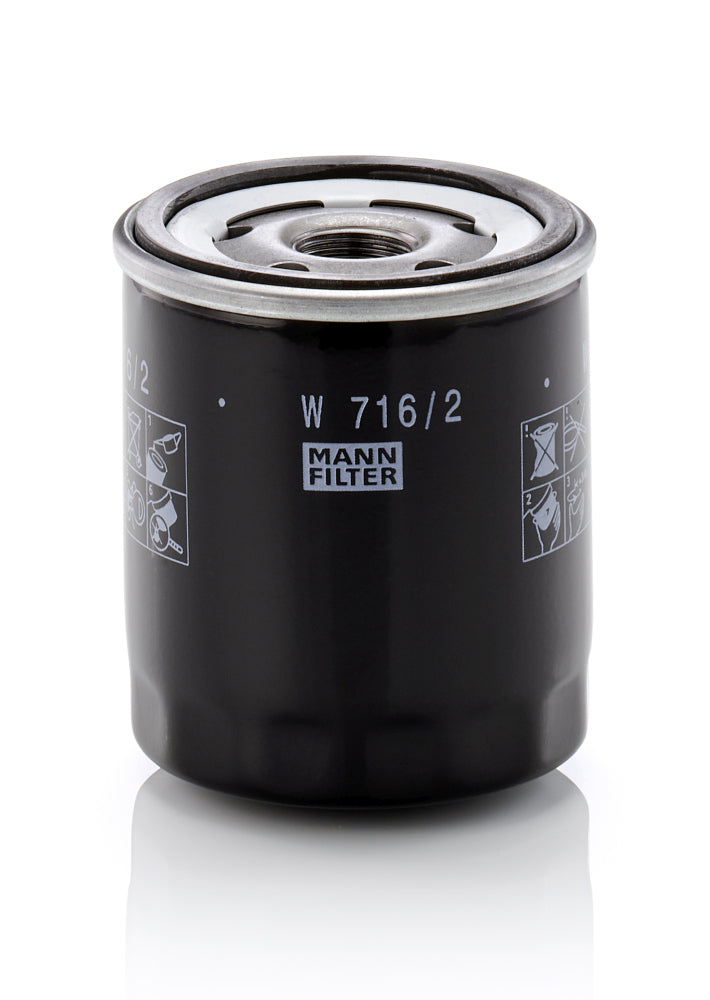 Filtru ulei W 716/2 MANN-FILTER