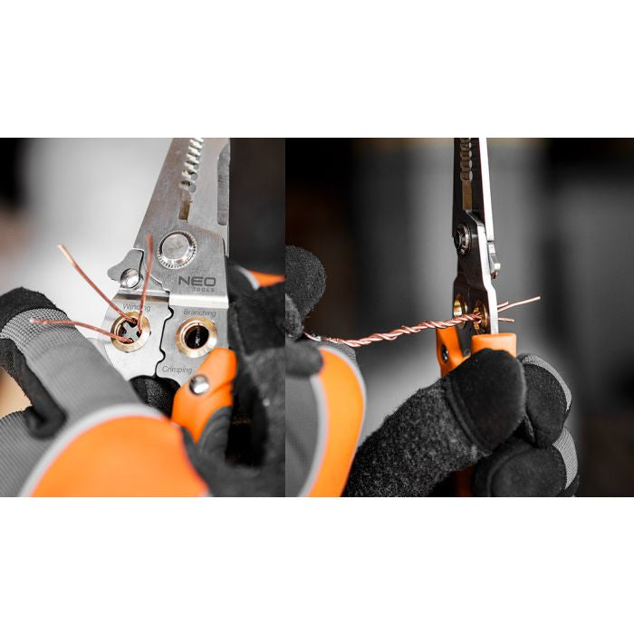 Cleste pentru sertizare 6 in 1 Neo Tools - 1549