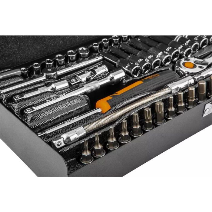 Set de chei tubulare 1/4 63 de piese Neo Tools - 10008