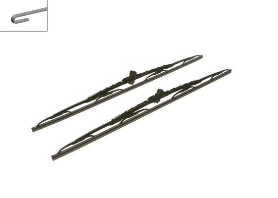 Set stergatoare fara spoiler 650 mm - 10115011