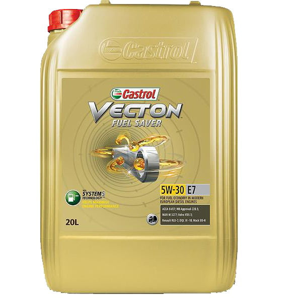 Ulei motor Castrol Vecton Long Drain 5W30 E7 20L - 1605C7