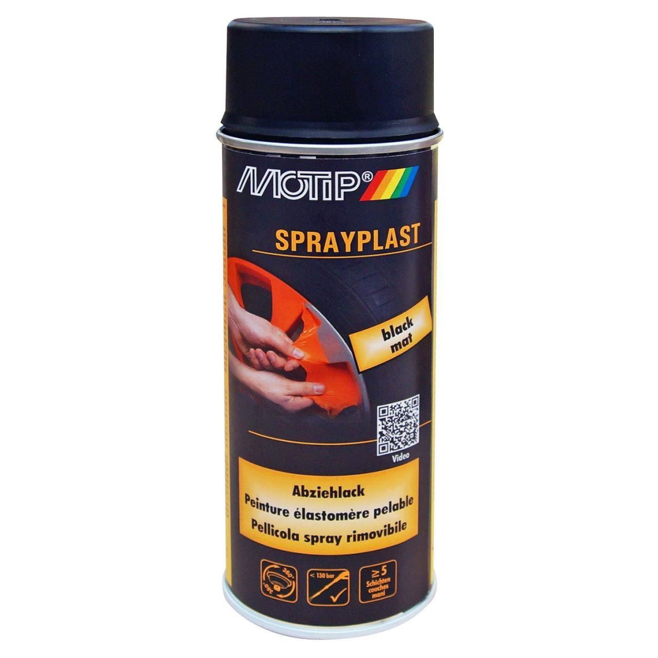MOTIP Sprayplast vopsea folie negru mat 400ml cod 396519 - 12117553