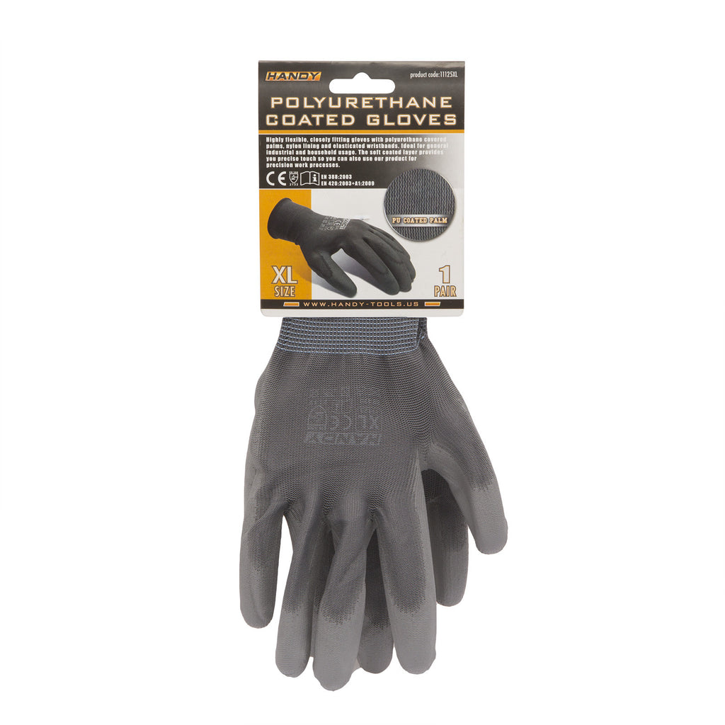 Manusi pt. operatii de montaj, poliuretan, 12 per./pach. XL Carguard - 11125XL12