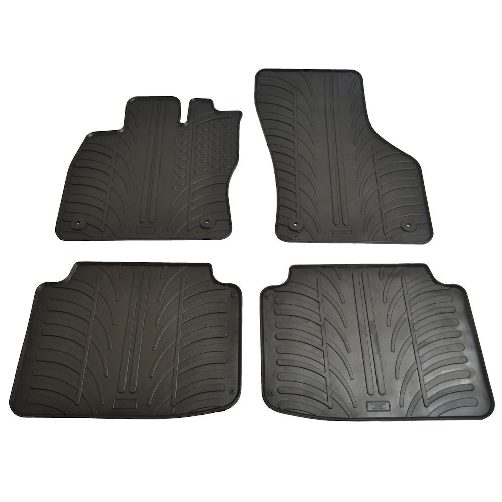 Covorase cauciuc Skoda Superb 3 04.2015-, presuri Gledring culoare Negru, 4 buc. - GL0474