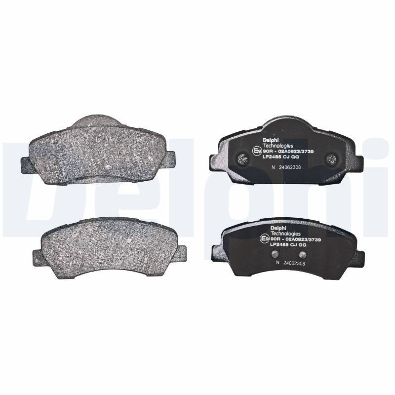 Set placute frana,frana disc LP2485 DELPHI