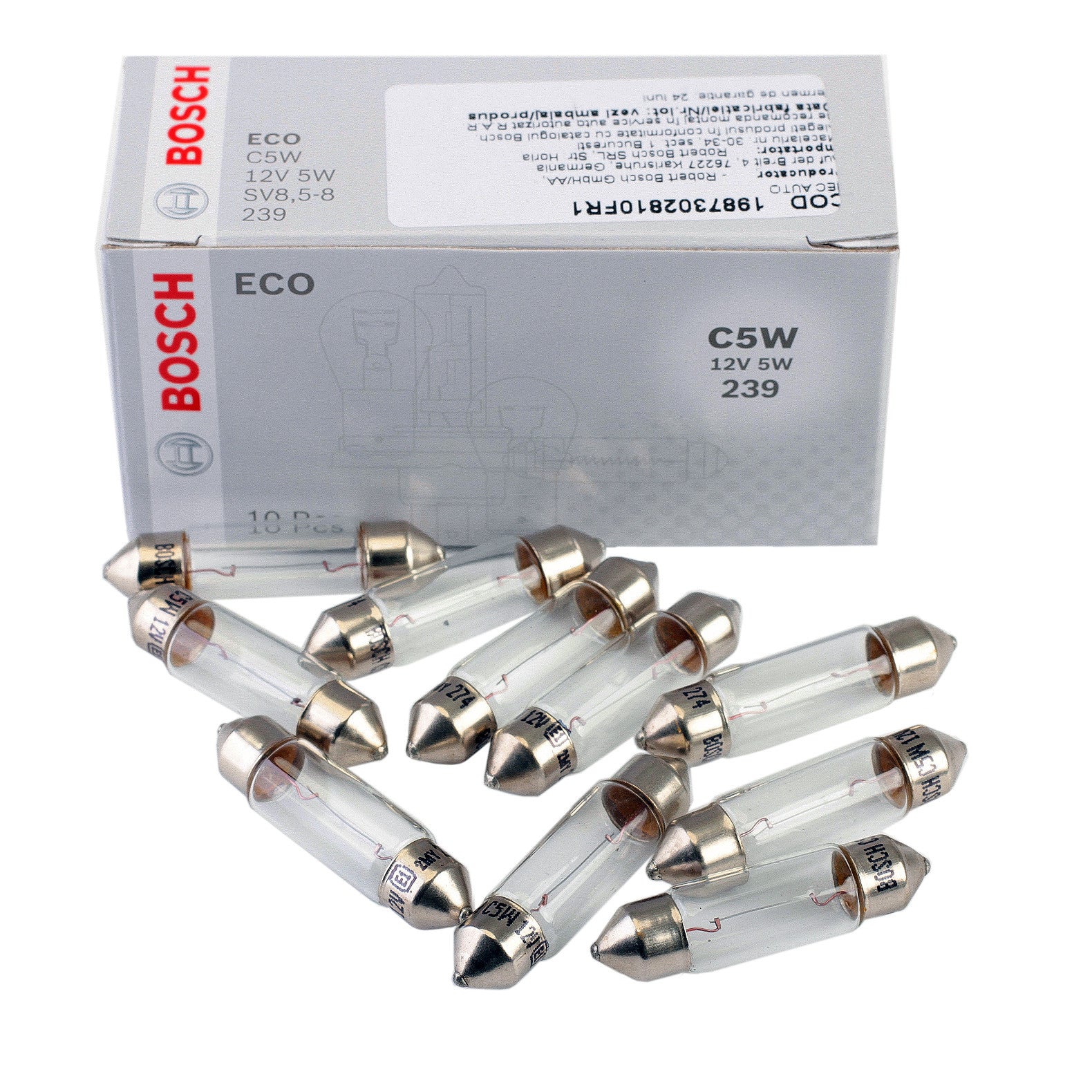Bec Bosch Eco C5W 12V 5W SV8,5-8 - 1987302810
