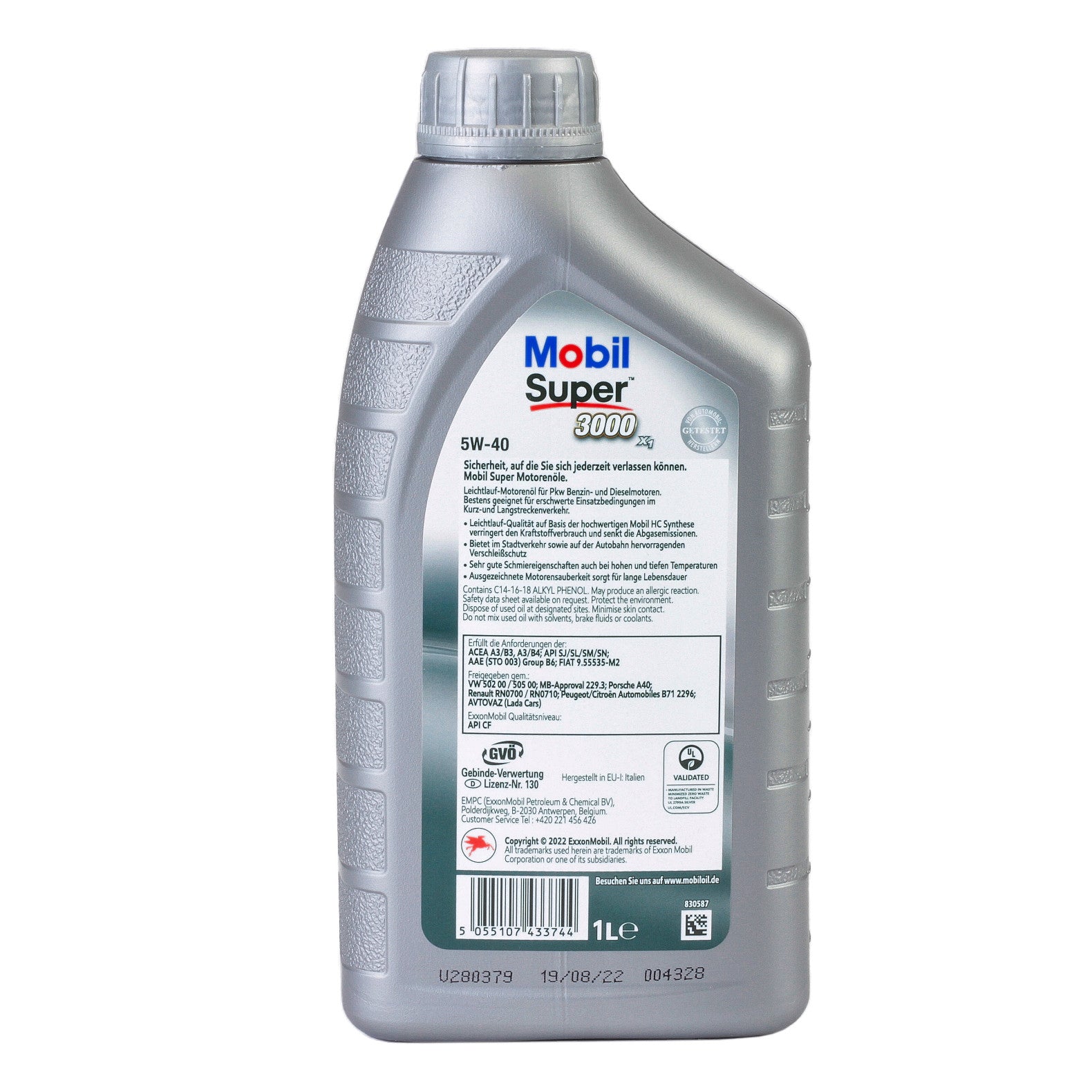 Ulei motor Mobil Super 3000 X1 5W40 1L - 10227874