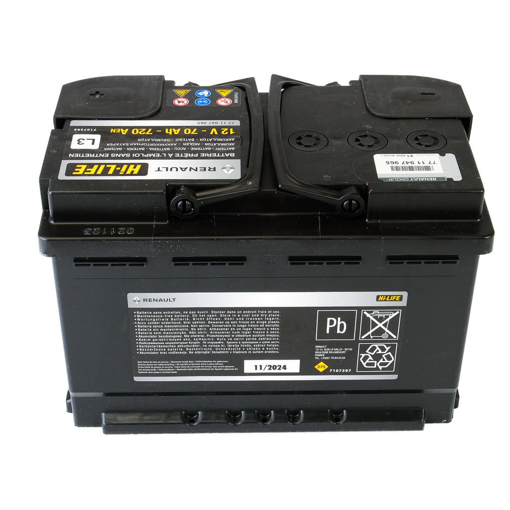 Acumulator Renault Hi-Life 70 Ah 720A - 7711947965