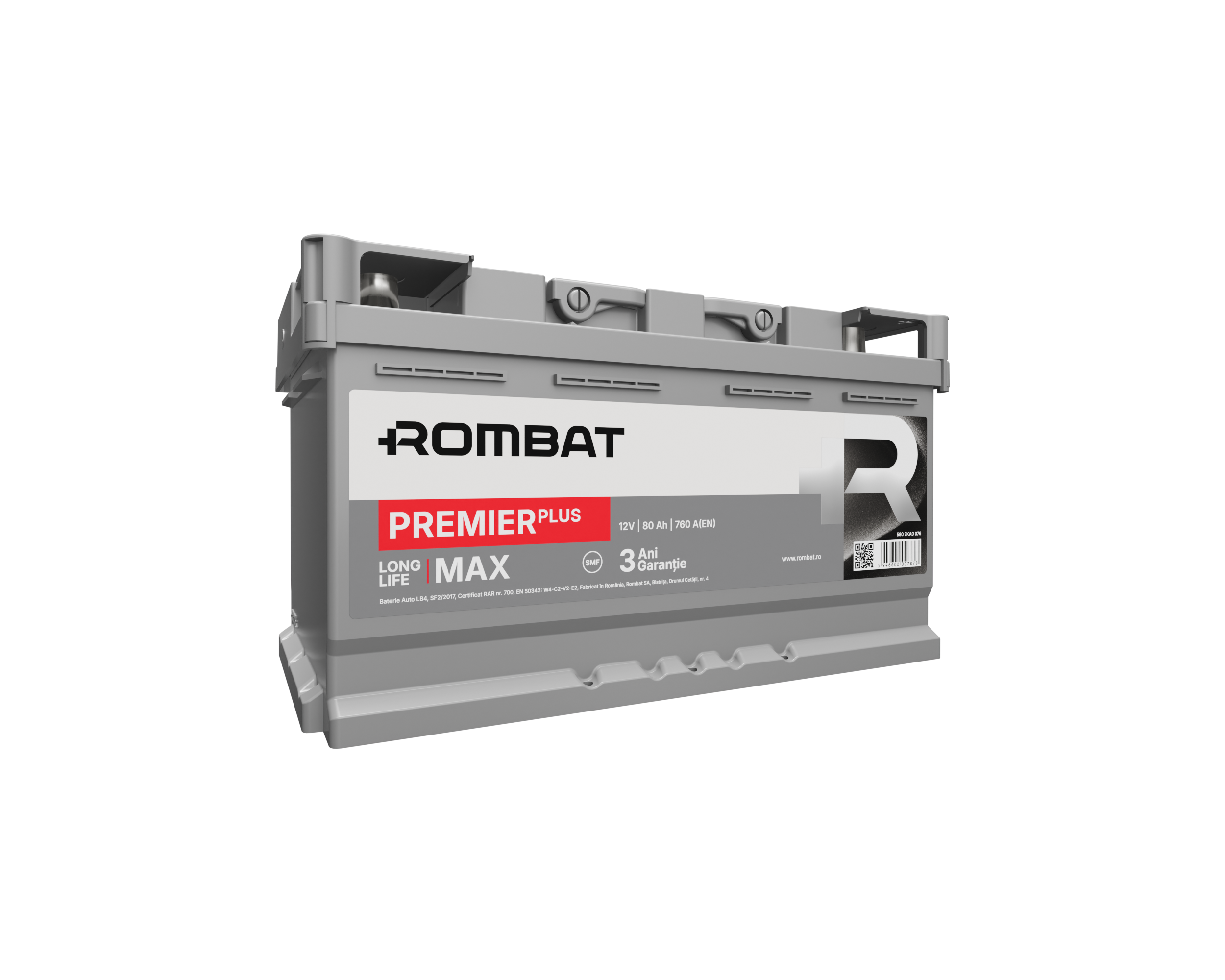 Acumulator Rombat Premier PLUS 80 Ah - 12193748