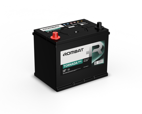 Acumulator Rombat Tornada Asia 75 Ah [Bornă Inversă] - 12160392