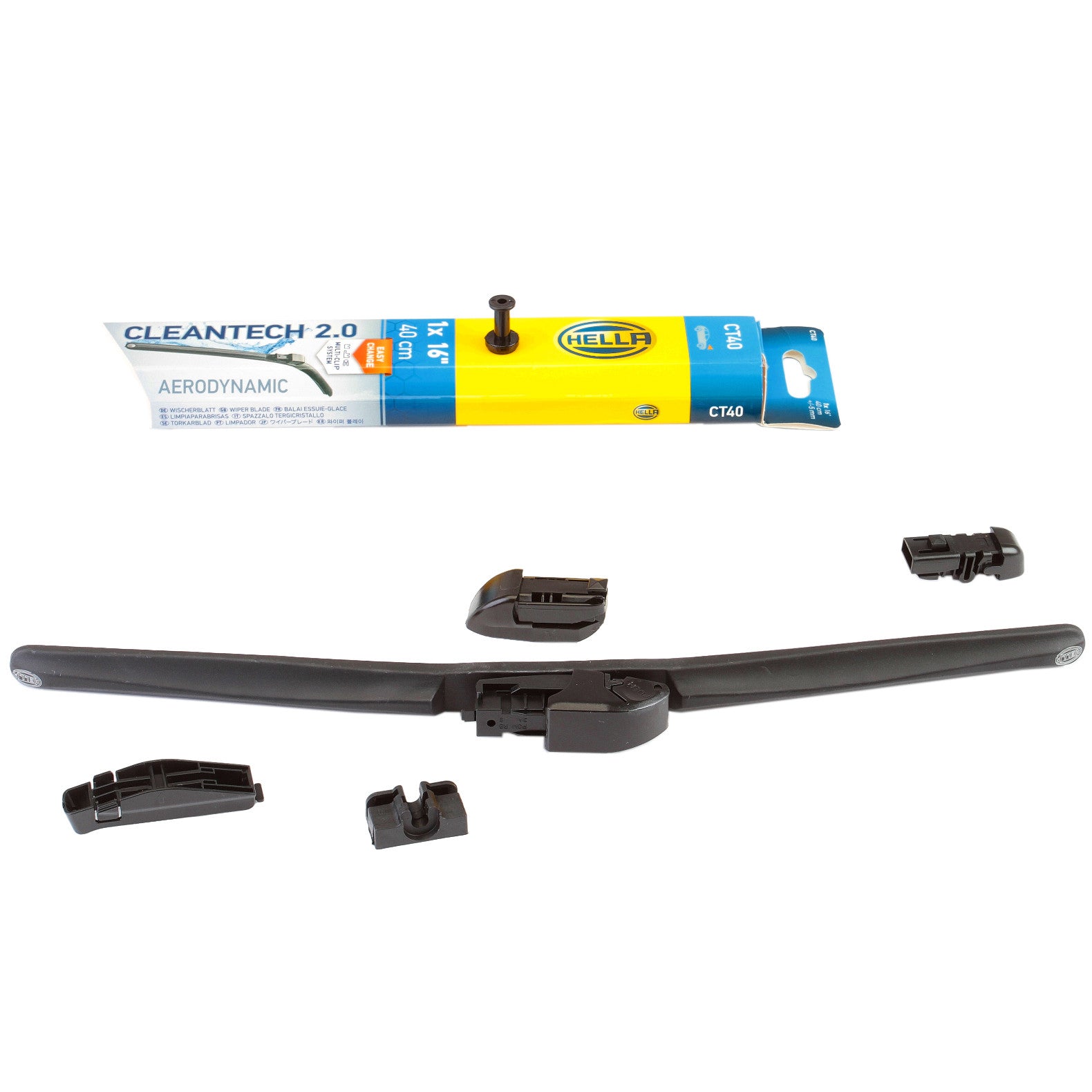 Lamela stergator fata Hella  Wiper Blade 16" (400mm) - 11599806