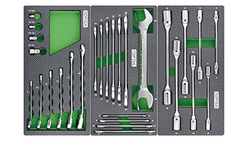 Dulap scule cu 7 sertare/ 322 piese Toptul - GE32203