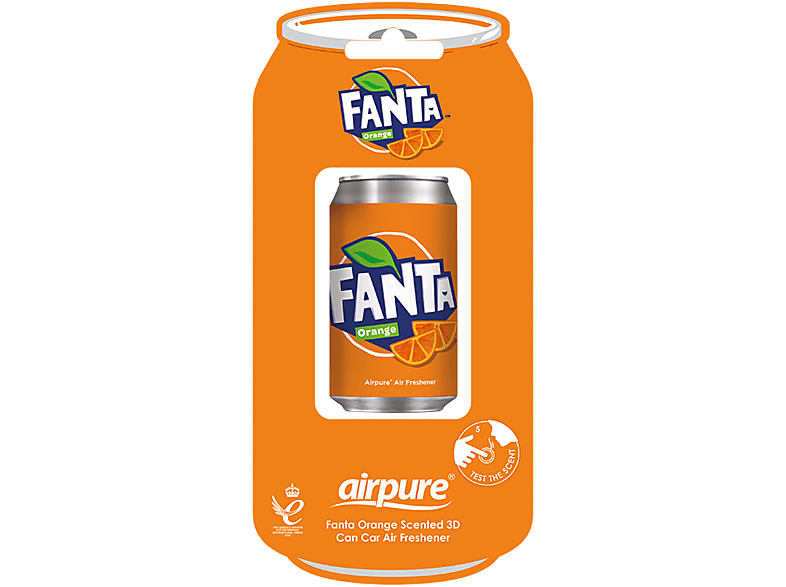 AIRPURE Odorizant auto, cutie de sifon 3D, portocaliu Fanta MTR - AP31091