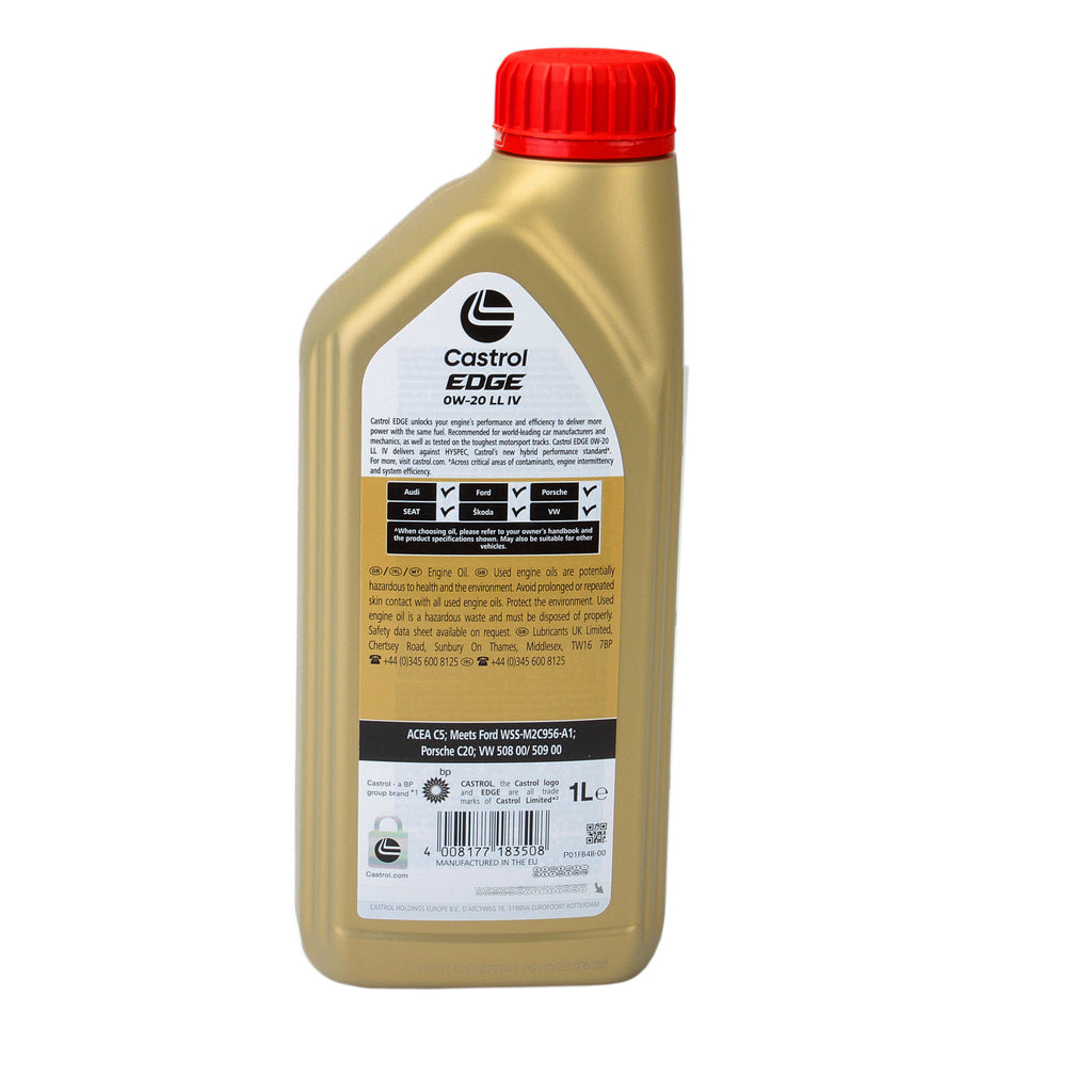 Ulei motor Castrol Ford Edge 0W20 LL IV 1L - 15F610