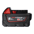 Acumulator Li-Ion M18™, model M18B5-CR, 18V, 5.0Ah, cu rezistenta la chimicale Milwaukee - 4932479265