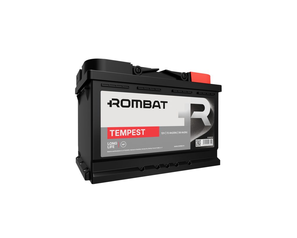 Acumulator Rombat Tempest 72 Ah ● Gama Semitractiune ● - 572B30044