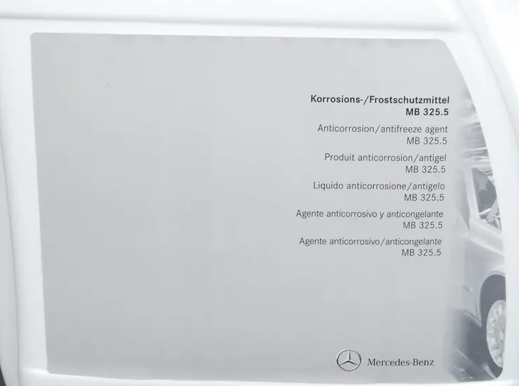 Antigel concentrat Rosu Mercedes MB 325.5 / MB 326.6 5L Mercedes-Benz - A000989180811
