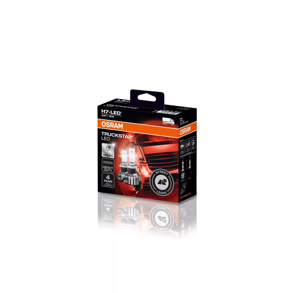 Bec Led Osram Truckstar Night Breaker Led H7 - 64215DWTS2HFB