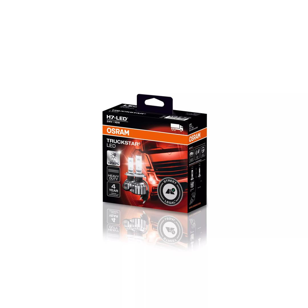 Bec Led Osram Truckstar Night Breaker Led H7 - 64215DWTS2HFB