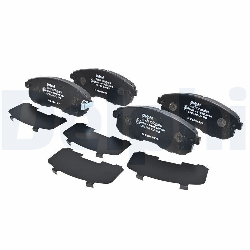 Set placute frana,frana disc LP2148 DELPHI