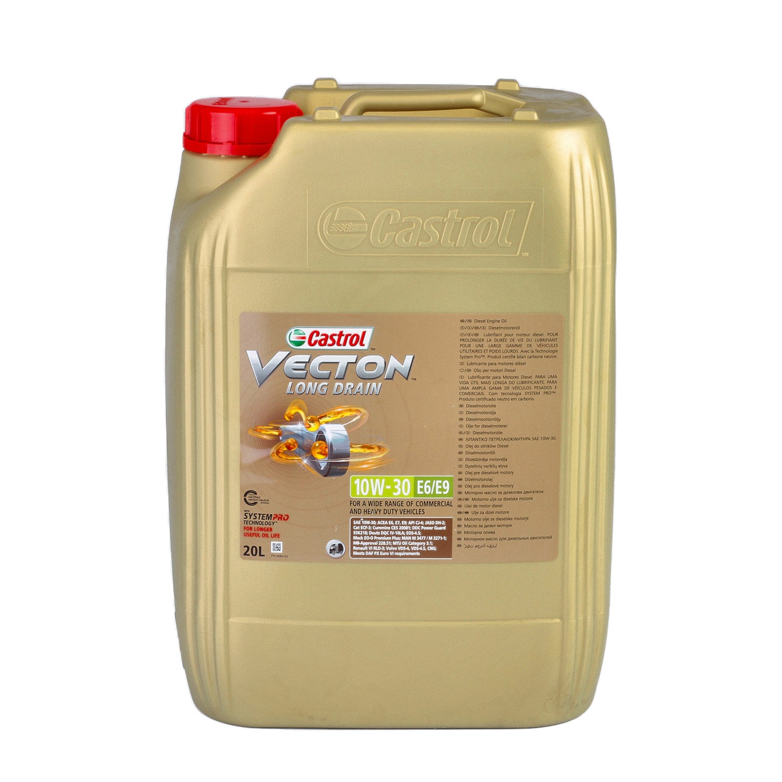 Ulei motor Castrol Vecton Long Drain 10W30 20L - 12102541