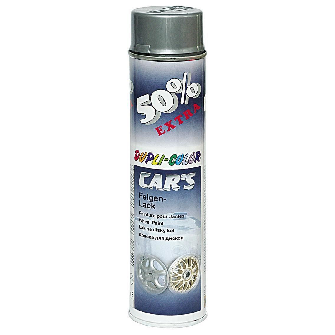 DUPLICOLOR Car's Vopsea spray pentru jante Argintiu - 600 ml cod 6938 - 12164662