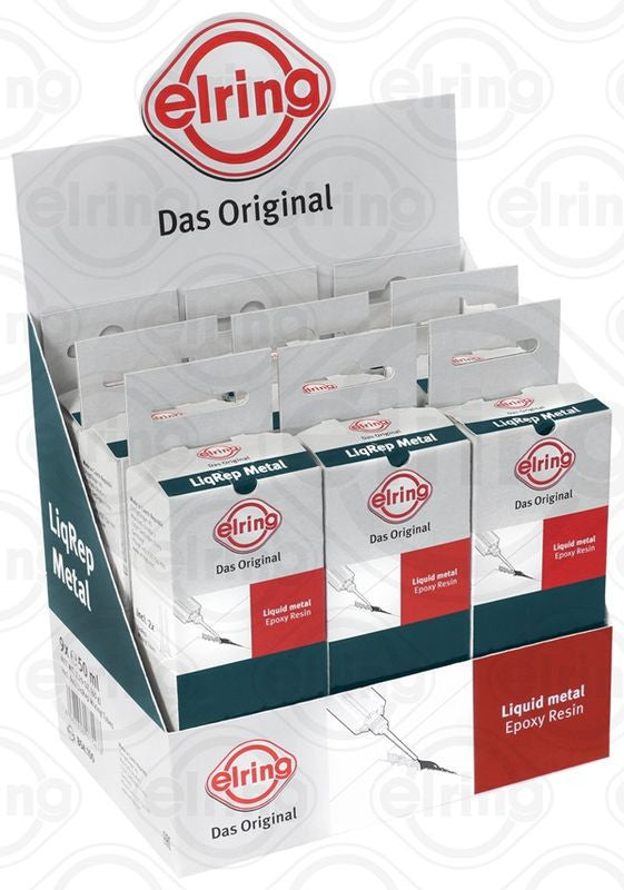 Adeziv EPOXY LiqRep Metal - Compusul metalic lichid bicomponent pe  bază de rășină epoxidică Elring - B54100