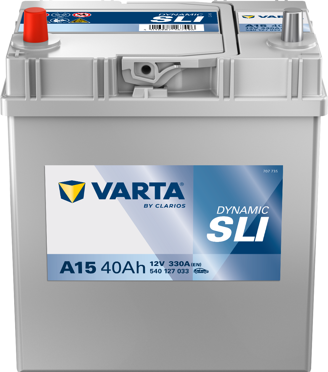 Acumulator Varta Blue Dynamic 40 Ah  [Bornă Inversă] - 10759542