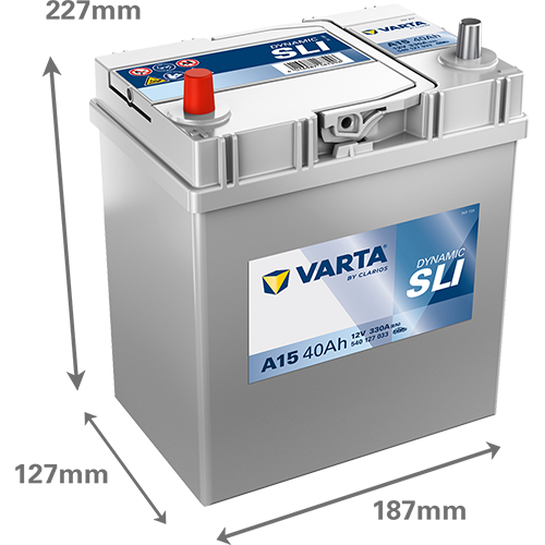 Acumulator Varta Blue Dynamic 40 Ah  [Bornă Inversă] - 10759542