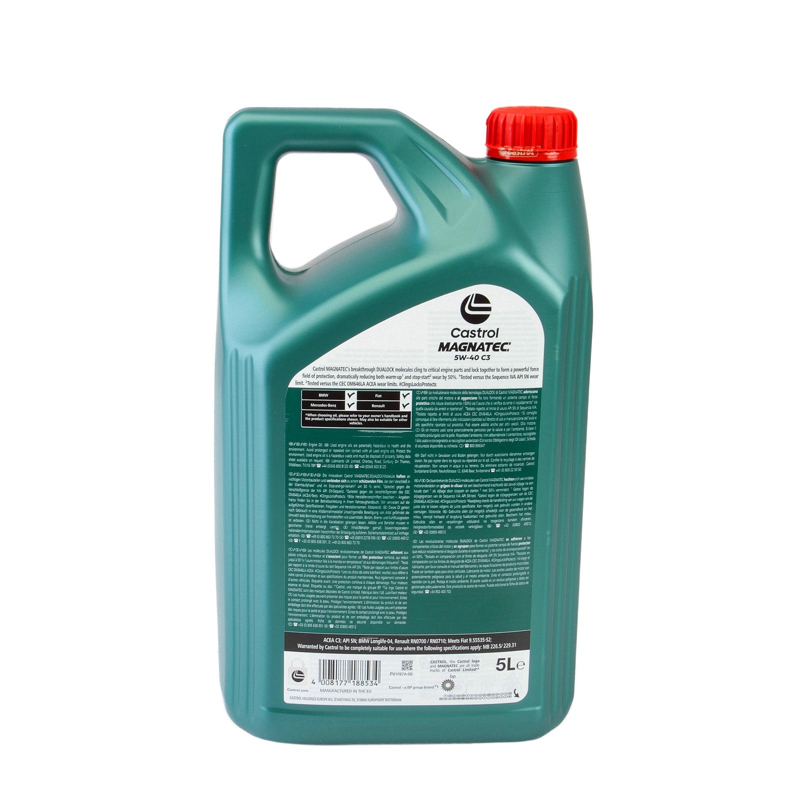 Ulei motor Castrol Magnatec C3 5W40  5L - 10646023